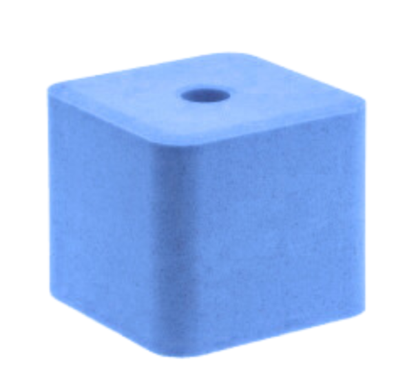 Antiparasitic salt block