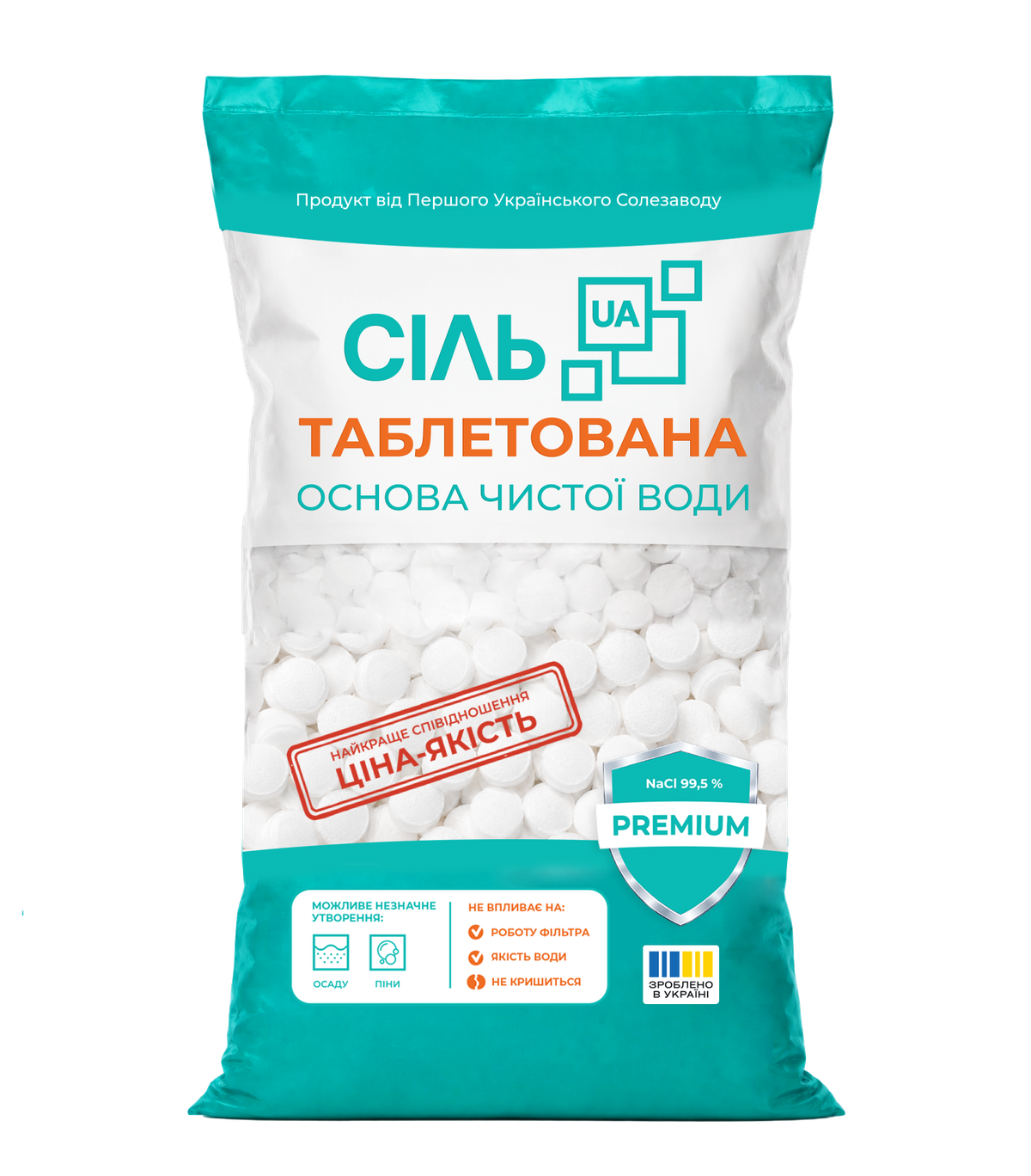 Tableted salt